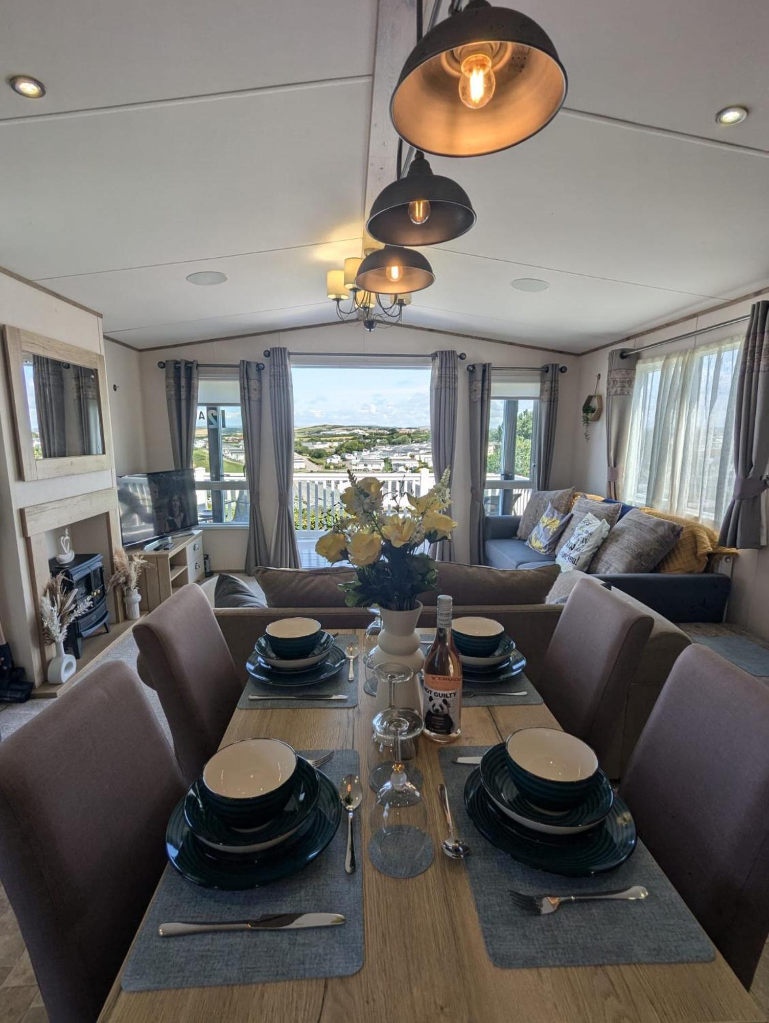 Stunning Caravan With Panoramic Views Weymouth Littlesea Haven Wyke Regis Dış mekan fotoğraf